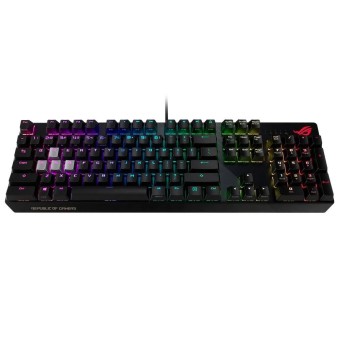 ASUS ROG STRIX SCOPE Blue Cherry MX Aura Sync Mekanik Gaming Klavye