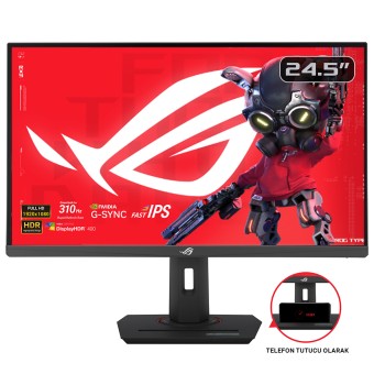 ASUS ROG STRIX XG259CMS 310 MHz 1Ms  Gaming IPS Freesync-G-Sync FHD Pivot Gaming Monitör