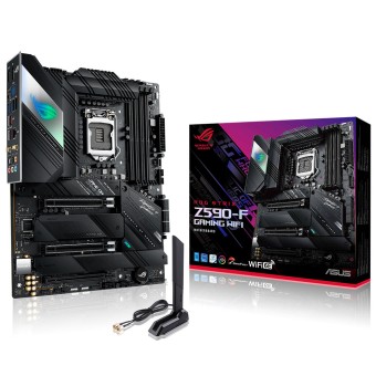 ASUS ROG STRIX Z590-F GAMING WIFI Intel Z590 Soket 1200 DDR4 5333MHz (O.C.) ATX Anakart