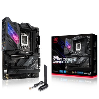 ASUS ROG STRIX Z690-E GAMING WIFI Intel Z690 Soket 1700 DDR5 6400MHz (O.C.) ATX Anakart