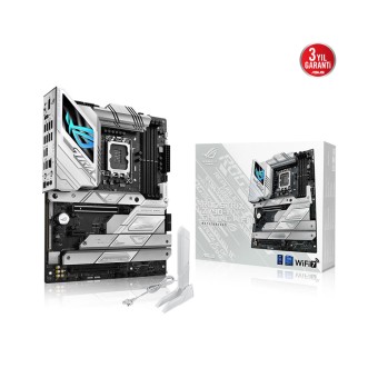 ASUS ROG STRIX Z790-A GAMING WIFI II Intel Z790 Soket 1700 DDR5 8000MHz OC PCIe 5.0 Wi-Fi 7 ATX Anakart