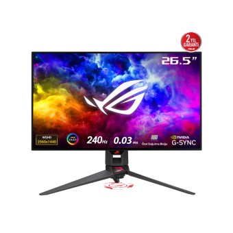 ASUS ROG Swift OLED PG27AQDM 26,5" 240Hz 0,03Ms G-SYNC Gaming Monitör