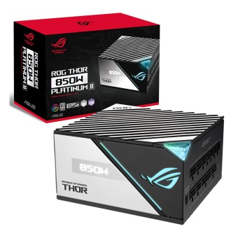 ASUS ROG THOR 850P2 PLATINUM Aura Sync Oled Ekranlı 850W Modüler Güç Kaynağı