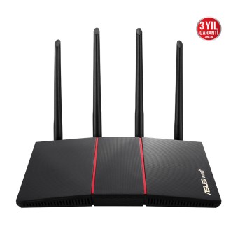 ASUS RT-AX55 574MBPS-1201Mbps Dual-Bant Kablosuz AX Router