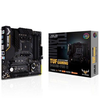 ASUS TUF GAMING B450M-PRO II AMD B450 Soket AM4 DDR4 4400MHz (O.C.) mATX Anakart