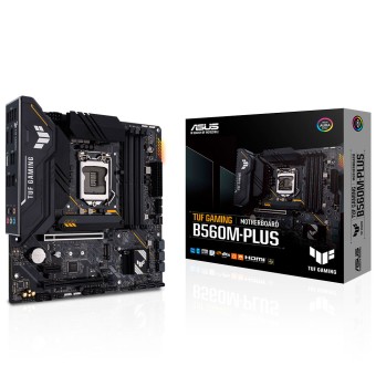 ASUS TUF GAMING B560M-PLUS Intel B560 Soket 1200 DDR4 5000 Mhz RGB mATX Anakart