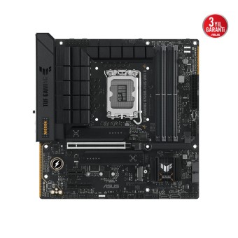 ASUS TUF GAMING B760M-PLUS WIFI II Intel B760 LGA1700 7800Mhz DDR5  mATX Anakart