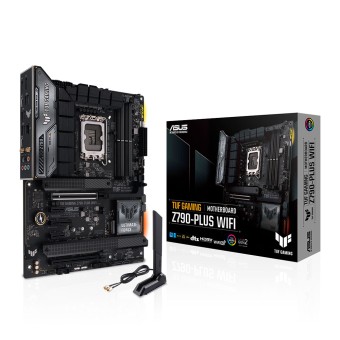 ASUS TUF GAMING Z790-PLUS WIFI Intel Z790 Soket 1700 DDR5 7200MHz (OC) WiFi 6E + BT AURA RGB ATX Anakart