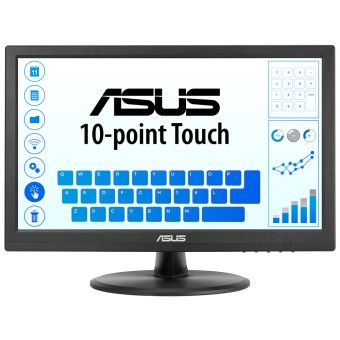 ASUS VT168HR 15,6" 60Hz 10Ms LED HDMI VGA Eyecare Dokunmatik Monitör