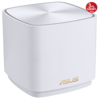 ASUS ZenWiFi XD5 AX3000 WiFi6 Dual-Band  AiProtection  AiMesh Kablosuz Mesh Sistemi  (Beyaz, İkili Paket)