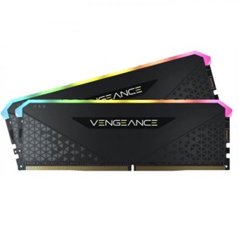 CORSAIR 16GB (2 x 8GB) Vengeance RGB RS DDR4 3200MHz CL16 Dual KiT PC Ram