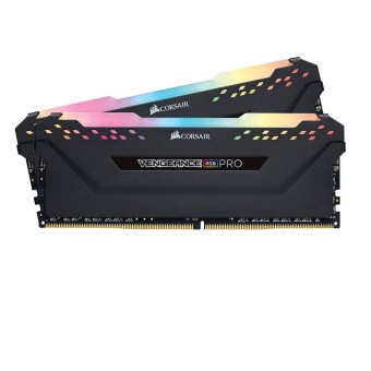 CORSAIR 16GB (2x8GB) Vengeance DDR4 3200MHz CL16 RGB Pro Led Dual Kit PC Ram