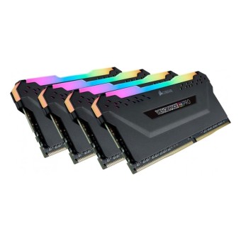 CORSAIR 32GB (4 x 8GB) DDR4 DRAM 3600MHz C16 Vengenace RGB PRO Siyah Quad Kit PC Ram