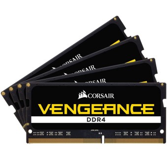 CORSAIR 64GB (4x16GB) 2666MHz CL18 DDR4 Vengeance Notebook Ram 