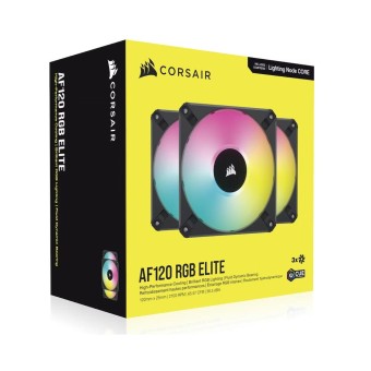 CORSAIR AF Serisi (CO-9050154-WW) AF120 120mm 3'lü RGB Fan + Lighting Node CORE