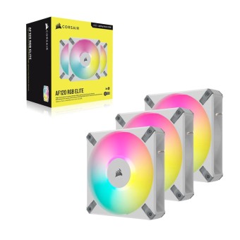 CORSAIR AF Serisi (CO-9050158-WW) AF120 120mm 3'lü RGB Beyaz Fan + Lighting Node CORE