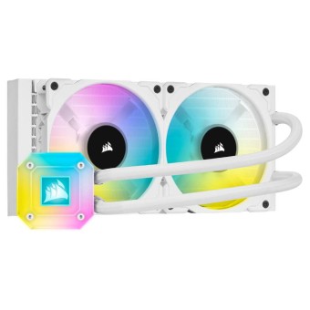 CORSAIR iCUE H100i ELITE CAPELLIX 240 mm RGB Fanlı Beyaz Sıvı İşlemci Soğutucusu