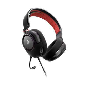 CORSAIR HS35 V2 Kırmızı Mikrofonlu Stereo Gaming Kulaklık-CA-9011384-EU