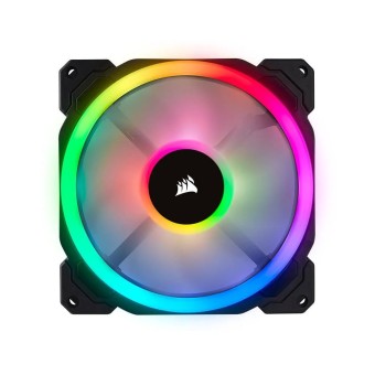 CORSAIR LL140 2 x 140mm Dual Light Loop RGB PWM Fan