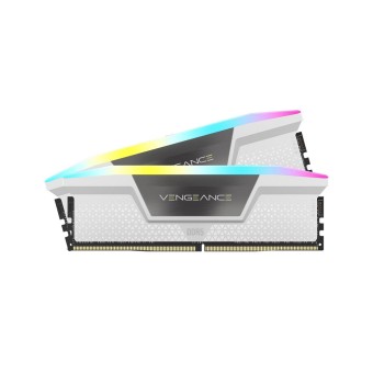 CORSAIR Vengeance RGB 32GB (2x16GB) 6000MT/s DDR5 CL30 EXPO/XMP Uyumlu Beyaz Ram-CMH32GX5M2B6000Z30W