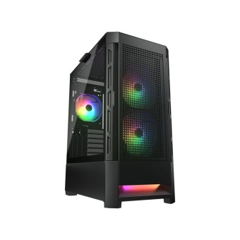 Cougar AIRFACE RGB CGR-5ZD1B-AIR-RGB-C 700W 80Plus RGB Mesh Mid-Tower Gaming Kasa