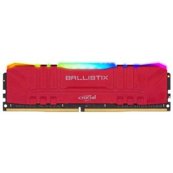 CRUCIAL 8GB (1x8GB) Ballistix Kırmızı DDR4 3200MHz CL16 1.35V RGB PC Ram