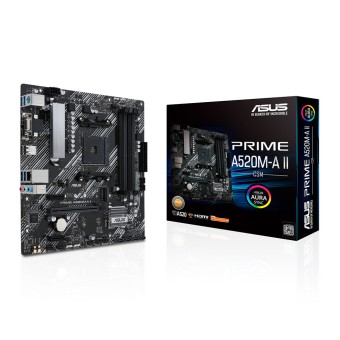 ASUS PRIME A520M-A II/CSM AMD A520 Soket AM4 DDR4 4866MHz USB3.2 mATX Anakart