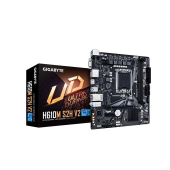 GIGABYTE H610M S2H V2 INTEL LGA1700 2*DP/HDMI/D-Sub mATX Anakart