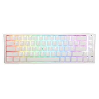 DUCKY ONE 3 SF Mekanik Gümüş Switch TR Beyaz RGB LED Gaming Klavye