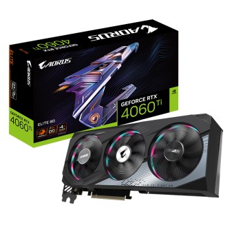 GIGABYTE AORUS GeForce RTX 4060 ELITE 8GB GDDR6 128Bit DX12 NVIDIA Ekran Kartı