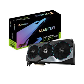 GIGABYTE AORUS GeForce RTX 4070 SUPER MASTER 12G GDDR6X 12GB 192Bit NVIDIA DLSS 3 Ekran Kartı