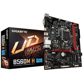 GIGABYTE B560M H Intel B560 Soket 1200 DDR4 3200MHz (O.C.) mATX Anakart