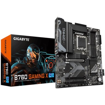 GIGABYTE B760 GAMING X DDR5 Intel B760 Soket LGA1700 DDR5 7600MHz (OC) ATX Anakart