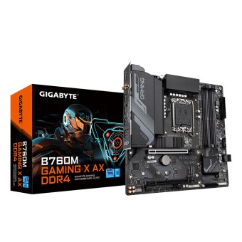 GIGABYTE B760M GAMING X AX DDR4 Intel B760 Soket LGA1700 DDR4 5333MHz (OC) mATX Anakart