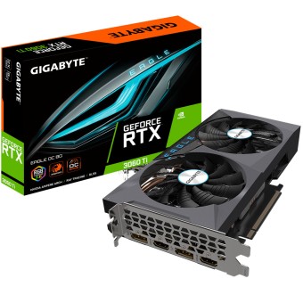 GIGABYTE GeForce 3060 Ti EAGLE OC 8GB (rev. 2.0) GDDR6 256Bit DX12 NVIDIA Ekran Kartı