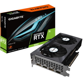 GIGABYTE GeForce RTX 3050 EAGLE 8G 8GB GDDR6 128Bit NVIDIA Ekran Kartı