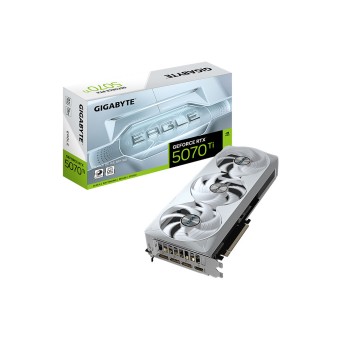 GIGABYTE GeForce RTX 5070 Ti EAGLE OC ICE SFF 16G RGB 16GB 256Bit DLSS 4 NVIDIA Ekran Kartı