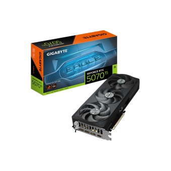 GIGABYTE GeForce RTX 5070 Ti EAGLE OC SFF 16G GDDR7 RGB 16GB 256Bit DLSS 4 NVIDIA GV-N507TEAGLE OC-16GD Ekran Kartı