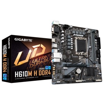 GIGABYTE H610M H Intel H610M Soket 1700 DDR4 3200 Mhz mATX Anakart