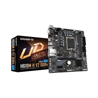 GIGABYTE H610M H V2 DDR4 Soket LGA1700 3200Mhz Intel mATX Anakart