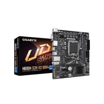 GIGABYTE H610M H V3 DDR4 LGA1700 Gen3 x4 M.2  PCIe 4.0 mATX Anakart