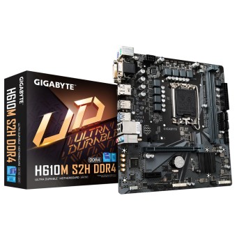 GIGABYTE H610M S2H Intel H610 Soket 1700 DDR4 3200Mhz mATX M.2 Anakart