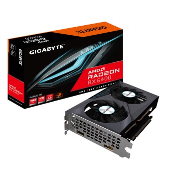 GIGABYTE Radeon RX 6400 EAGLE 4GB GDDR6 64bit Ekran Kartı-GV-R64EAGLE-4GD