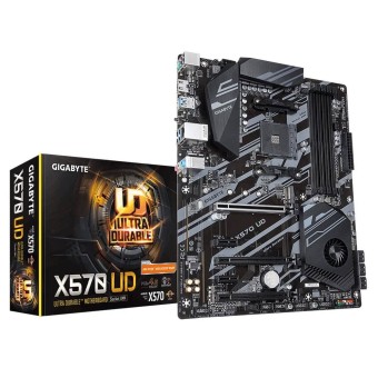 GIGABYTE X570 UD AMD X570 AMD AM4  DDR4 4400MHz (O.C.) M.2 Anakart