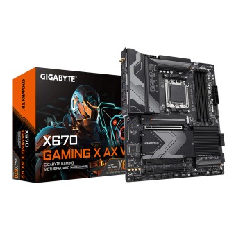 GIGABYTE X670 GAMING X AX V2 AMD X670 Soket AM5 DDR5 8000MHz (OC) ATX Anakart