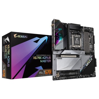 GIGABYTE X670E AORUS MASTER AMD X670 Soket DDR5 6666MHz (OC) E-ATX Anakart