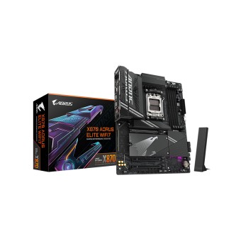 GIGABYTE X870 A ELITE WF7 AMD X870 Soket AM5 DDR5 8000Mhz (OC) USB4 WIFI 7 ATX Anakart