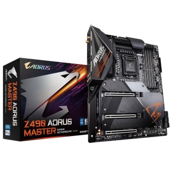 GIGABYTE Z490 AORUS MASTER INTEL Z490 Soket 1200 DDR4 5000MHz(O.C) M.2 Anakart