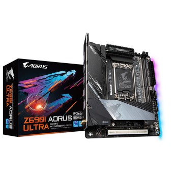 GIGABYTE Z690I AORUS ULTRA Intel Z690 Soket 1700 DDR5 6200 Mhz ( O.C.) Mini-ITX Anakart