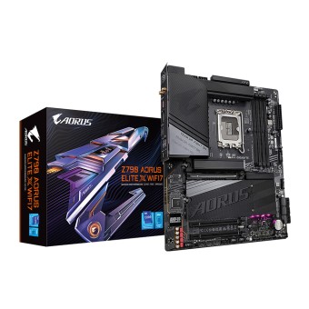 GIGABYTE Z790 AORUS ELITE X WIFI7 Soket 1700 Intel Z790 DDR5 8266MHz (O.C.) ATX Anakart